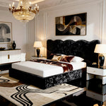 Crushed Velvet Black