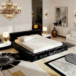 Crushed Velvet Black
