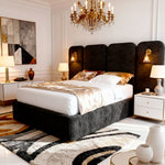 Crushed Velvet Black