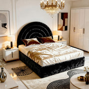 Crushed Velvet Black