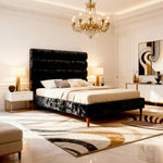 Crushed Velvet Black