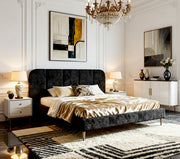 Crushed Velvet Black