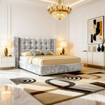 Crushed Velvet Silver